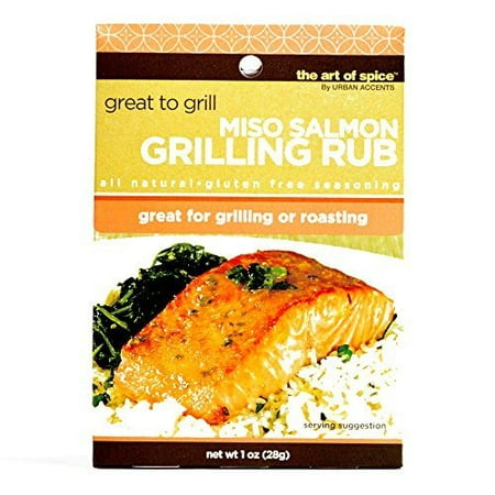 Art of Spice Miso Salmon Rub 1 oz each (2 Items Per (Best Spices For Baked Salmon)