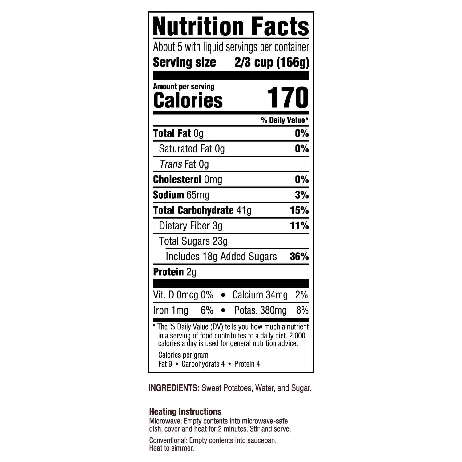 Bruce's Cut Yams, Sweet and Tender Canned Vegetables, 29 oz., 4 pk. With White Bowl By OMA
