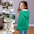 thumbnail image 5 of Uorisanigo Green Boys Girls Long Sleeve Zipper Hoodie Sweatshirt Coat Hooded Sweatshirt for Kids and Toddlers Lightweight Casual Athletic Tops, 5 of 7