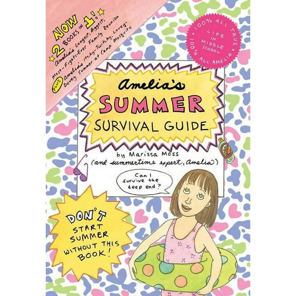 Amelia: Amelia's Summer Survival Guide : Amelia's Longest, Biggest, Most-Fights-Ever Family Reunion; Amelia's Itchy-Twitchy, Lovey-Dovey Summer at Camp Mosquito (Hardcover)