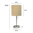 thumbnail image 2 of Gothic Table Lamp with USB Port - 19.5" Metal Desk Lamp, Bedroom Lamp, Living Room Lighting, 2 of 9