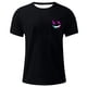 thumbnail image 3 of Camisetas de Cuello de la Tripulación de los Hombres de Poliéster Impreso en Seco Rápido, Cuello Redondo de Corte 3D para Gimnasio, Carrera, Ciclismo Y Ocasional, 3 of 5