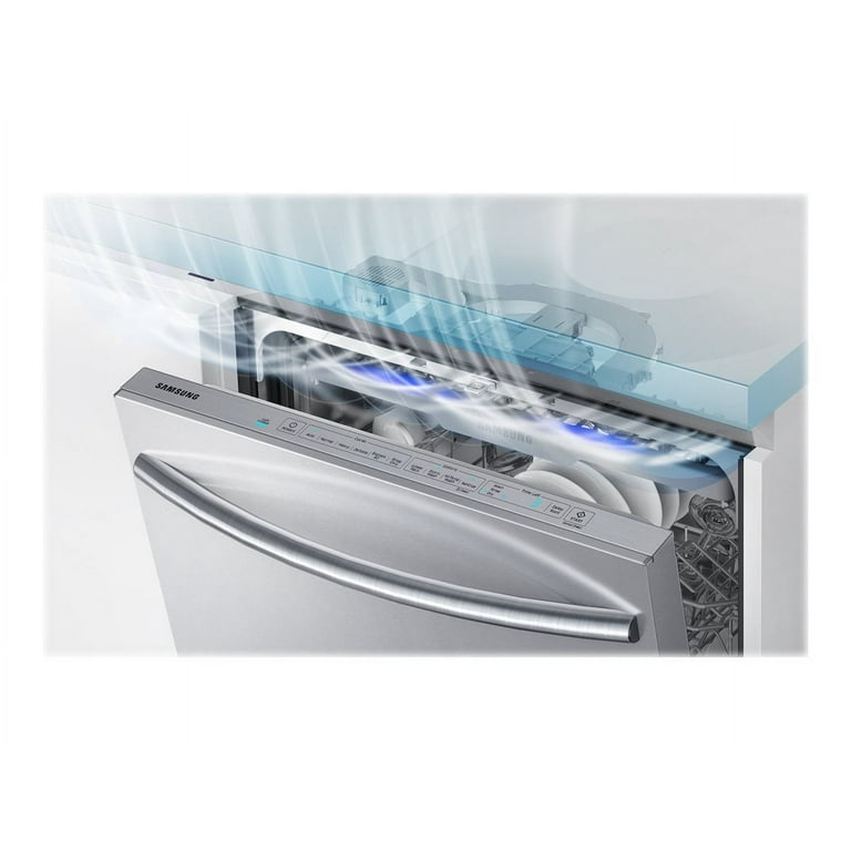 Samsung DW80K7050US - Dishwasher - built-in - Niche - width: 24 in - depth:  24 in - height: 34.1 in - stainless steel 
