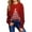 Red, variant on Girls Women’s Christmas Tree Printed Long Sleeve Pullover Casual Crewneck Sweatshirt Holiday Winter Top for Festive Occasions