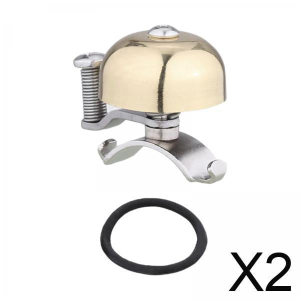 Timbre para bicicleta de ciclismo,Suministros para timbre de bicicleta de ciclismo Bicicleta de montaña portátil,Timbre para bicicleta Diseño vintage Bicicleta de carretera liviana,Timbre