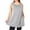 Gray A, variant on Timegard Womens Long Tank Tops Round Neck Sleeveless Solid Color Casual Loose Top Basic Tshirts Blouse
