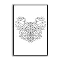 thumbnail image 2 of wall26 Floating Framed Canvas Wall Art for Living Room, Bedroom Geometric Flowers Canvas Prints for Home Decoration Ready to Hang - 16x24 inches, 2 of 4