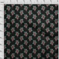thumbnail image 3 of oneOone Polyester Lycra Fabric Leaves & Floral Block Decor Fabric Printed BTY 56 Inch Wide, 3 of 4