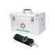 thumbnail image 2 of Caja de botiquín de primeros auxilios con cerradura y correa para el hombro Profesional versátil para 45 x 27 x 27 cm, 2 of 9