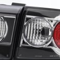 thumbnail image 7 of Spec-D Tuning Black Housing Clear Lens Tail Lights Compatible with 2003-2005 Honda Accord 4Dr Sedan, Left + Right Pair Assembly, 7 of 7