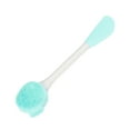 thumbnail image 1 of Cepillo de limpieza facial de silicona Unique Bargains, limpiador de cara multifuncional de mano para el cuidado de la piel 6.30"x1.57" verde y blanco, 1 of 7
