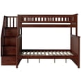 thumbnail image 5 of Leo & Lacey Twin Over Full Staircase Bunk Bed, 5 of 8