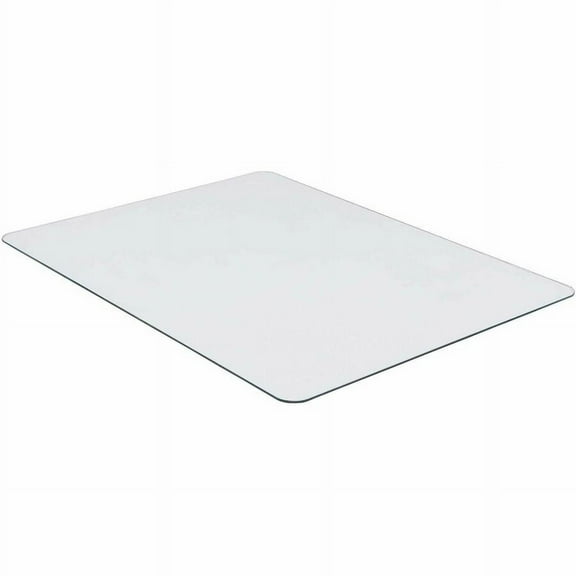 Lorell, Tempered Glass Chairmat, 1 Each, Clear