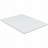 Lorell, Tempered Glass Chairmat, 1 Each, Clear