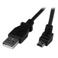 thumbnail image 1 of 2m Mini USB Cable A to Down Angle Mini B, Black, 1 of 1