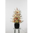 thumbnail image 3 of IDEALHOUSE 3 Ft Holiday Tree - Pre-strung Design | Space-Smart for Apartments & Offices | Realistic Branches | Quick Setup, 3 of 5