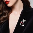 thumbnail image 5 of Easter Brooch & Lapel Pins for Women, Bunny Animal Brooches Lapel Pins, Rabbit Shaped Bunny Brooch Alloy Clothing Accessory for Easter & Commemorative Gifting, 5 of 7