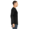 thumbnail image 3 of The Bella + Canvas Unisex Jersey Long-Sleeve T-Shirt - SOLID BLACK SLUB - L, 3 of 4