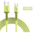 thumbnail image 2 of Charging Cable Mobile Phone 5A Charging cable USB Cord TPE Outer Layer Copper Wire USB Cable, Yellow, 1m, Type-c, 2 of 2
