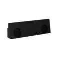 thumbnail image 3 of QPower Dual 10" Behind Seat Sealed Sub Enclosure Box for Toyota Tacoma Regular Cab 05-24, 3 of 3