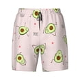 thumbnail image 5 of Rocae Avocado Doing Sport Yoga for Men's Swim Trunks Quick Dry With Two Side Pockets and One Lined Patch PocketLarge, 5 of 9