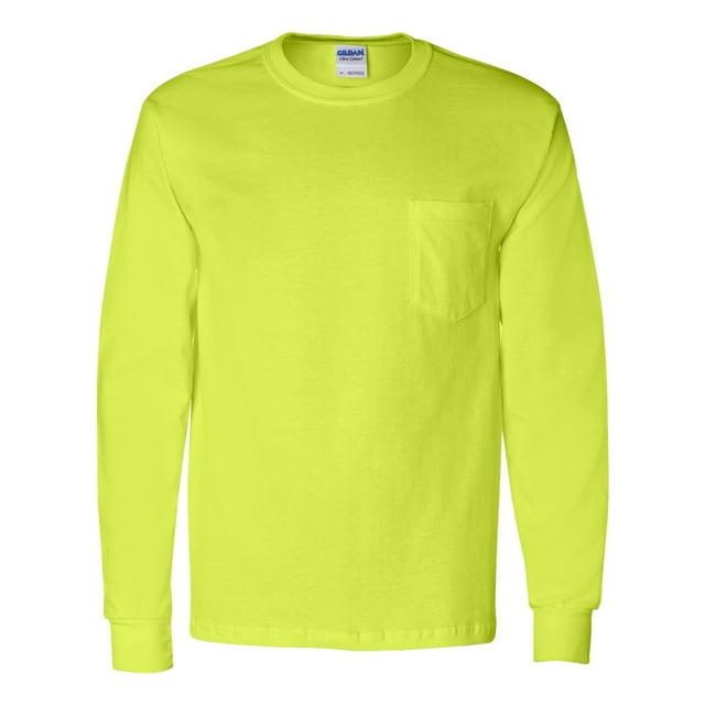 Gildan Ultra Cotton® T-Shirt à Manches Longues avec Poche