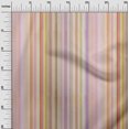thumbnail image 3 of oneOone Tissu en Rayonne Multicolore à Rayures Matériel de Couture Tissu Imprimé au Mètre 56 Pouces de Large, 3 of 4