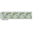 thumbnail image 3 of Ambesonne Tropical Fabric by the Yard Upholstery, Vintage Jungle Foliage Art, 5 Yards, Olive Green and Pale Seafoam, 3 of 5