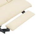 thumbnail image 6 of MCombo Large Lay Flat Dual Motor Power Lift Recliner for Big and Tall Elderly, Faux Leather(Cream White), 6 of 10