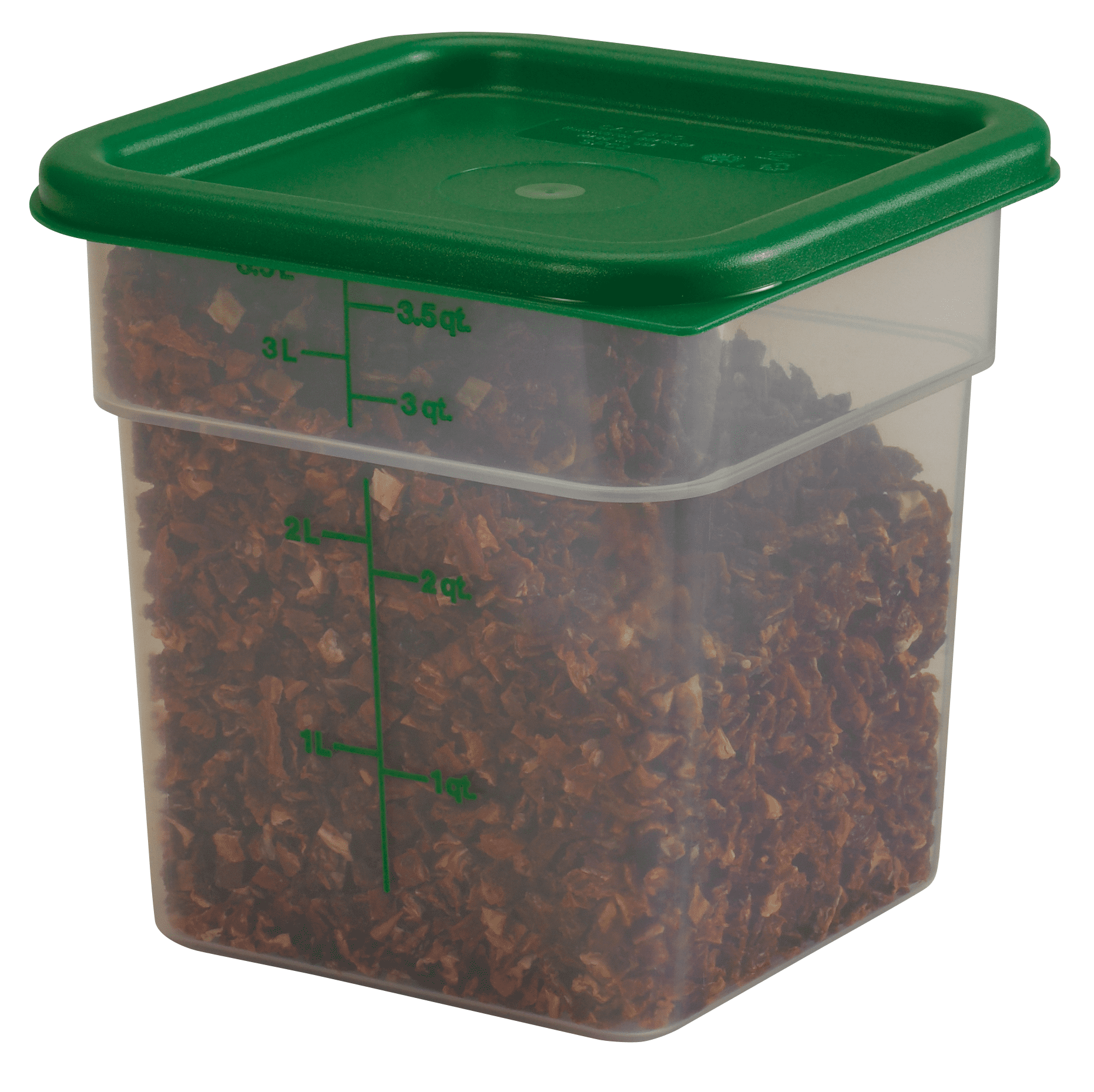 Cambro® Square Food Storage Containers - 12 Quart, Clear S-22308 - Uline