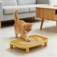 thumbnail image 2 of Cat Litter Box Step Mat 18.1"x11.8"x3.5", Double Layer Litter Catcher & Trapper, Waterproof Non- Easy Clean Mat for Large Litter Boxes, Pedal Step for Dorm Living Room Home, 2 of 4