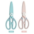 thumbnail image 3 of Generic Nordic Pink Multi-Purpose Kitchen Shears - Stainless Steel Heavy-Duty Poultry Scissors with Card Slot, Ergonomic Handle, and Protective Cover for Meat, Fish, Herbs, and More, 3 of 6
