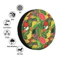 thumbnail image 3 of Bingfone Fruits Vegetables And Berries Spare Tire Cover Weatherproof Universal Wheel Protectors for RV Camper Travel Trailer SUV Truck-14 inch, 3 of 8