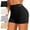 Black-White-Grey-Nude-M, variant on Women's Multicolor 4-Pack Cotton Boy Short Briefs