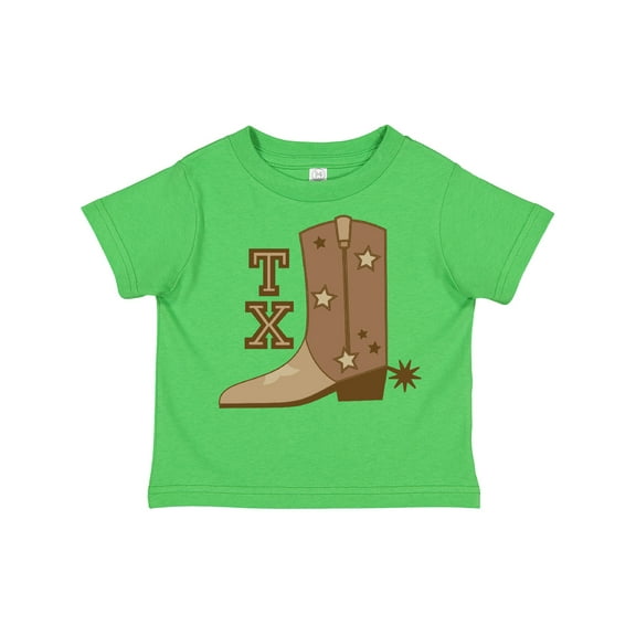 Inktastic Texas Cowboy Boot Boys or Girls Toddler T-Shirt