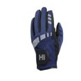 thumbnail image 1 of Hy5 - Guantes infantiles de equitación modelo Extreme Reflective de softshell para niños niñas (Azul marino), 1 of 2