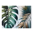 thumbnail image 2 of JRXY Olive Green Tropical Leaves Monstera Banana Palm Leaf Wooden Jigsaw Puzzle 500 PCS, 2 of 4