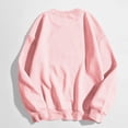 thumbnail image 4 of CEHVOM Chemises pour Femmes Col Rond Imprimé Manches Longues Hauts Imprimés Blouse Régulière Liquidation, 4 of 6