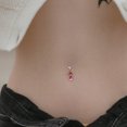 thumbnail image 3 of 10Pcs Delicate Curved Ring Piercings Jewelry Simple Piercing Jewelry Stainless Steel Studs for Eyebrow Nose Lip Body (Colorful), 3 of 6