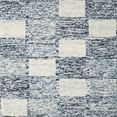 thumbnail image 1 of Ahgly Company Indoor Square Contemporary Gray Checkered Area Rugs, 6' Square, 1 of 6