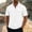 White, variant on Avirosel Men's Casual Short Sleeve Solid Color Zipper Top Breathable Lightweight Sports Jacket for Summer Outdoor Activities Navy