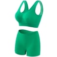 thumbnail image 3 of Conjunto de lencería floral de encaje para mujer - Dos piezas: sujetador y braguitas - Diseño sexy de poliéster - Ropa de dormir para la noche de bodas - Tallas S-XXXXXL, 3 of 4