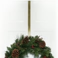 thumbnail image 3 of Haute Decor Adjustable Length Wreath Hanger, Antique Brass 2-PACK, 10 Pound Capacity, 3 of 7
