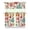 White-123, variant on Fall Kitchen Curtains 36 Inch Short - 3 Panel Set, Autumn Harvest Print, Rod Pocket Window Treatment for Thanksgiving, Farmhouse, Cafe, Living Room - Machine Washable