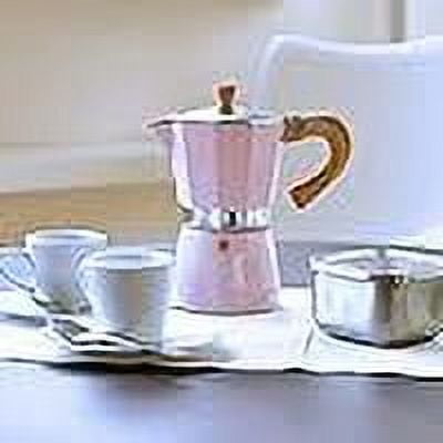 Gnali & Zani VEZ006/IND/GREEN Venezia-Coffee Maker pink, 3 Tassen