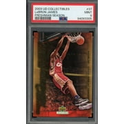 LeBron James Rookie Card 2003-04 UD Collectibles Freshman Season #37 PSA 9
