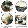 thumbnail image 3 of Designart Fishing Boat In The River Canvas Wall Art, 3 of 5