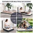 thumbnail image 6 of YRLLENSDAN 3 Inch Single Mattress, Floor Mattress Foldable Bed with Washable Cover Non-Slip Bottom for Camping Folding Mattress Trifold Mattress Foldable Mattress Single Size, 75" x 25" x 3", 6 of 7