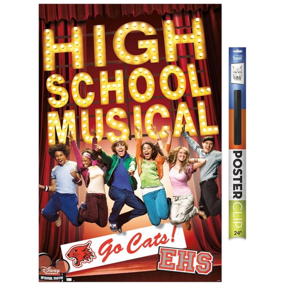 High School Musical - Go Cats! Wall Poster, 22.375" x 34"