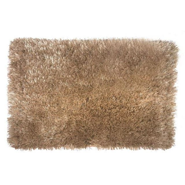Olivia Gray RGF06831 Tapis de Bain Shaggy Freemont 20 x 32 Po - Or